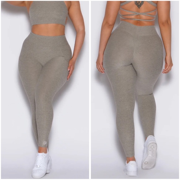 Bombshell Sportswear Pants - Bombshell Sportswear Curves Leggings Nori, XS